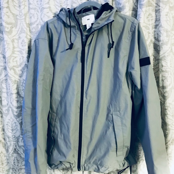H&M Mens Windbreaker/Rain Jacket - Picture 2 of 4
